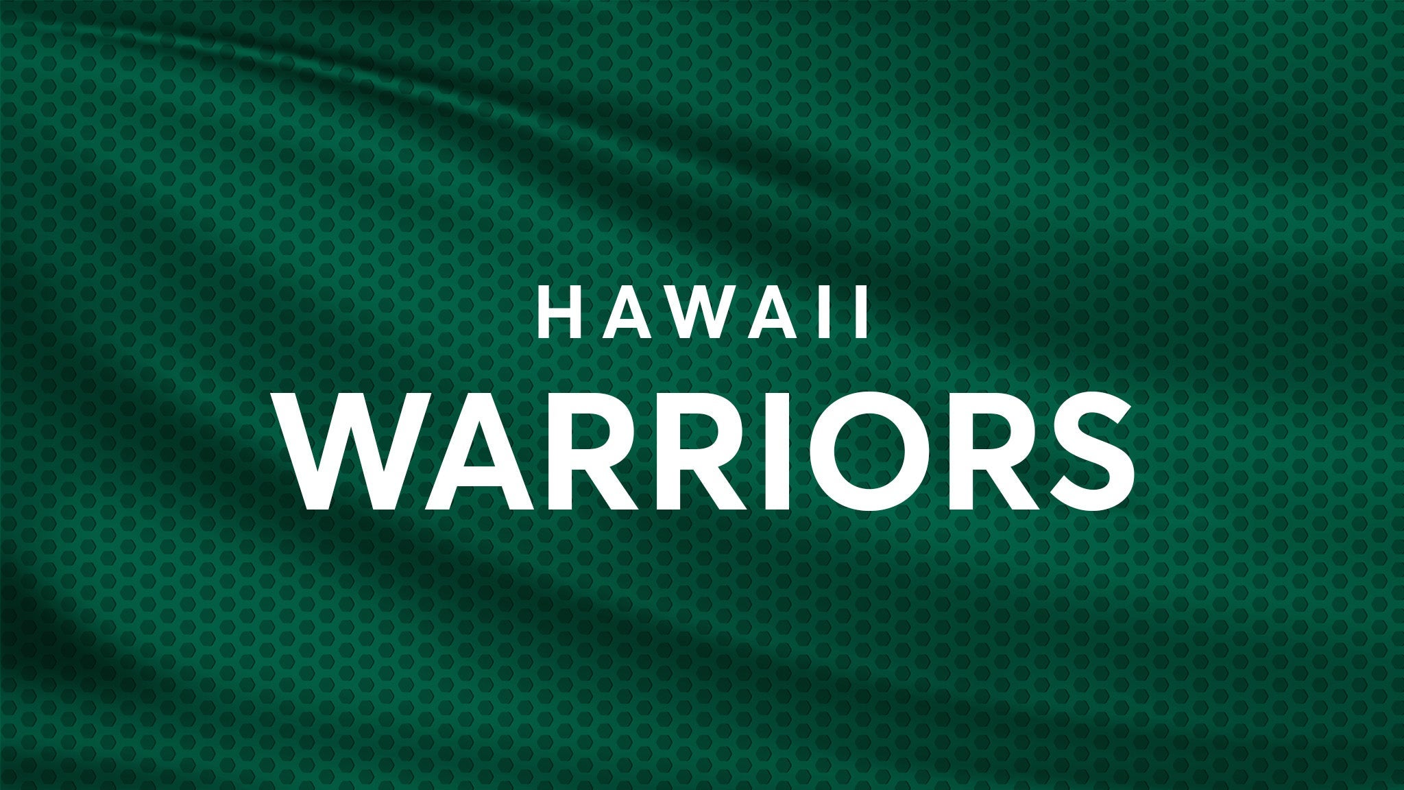Hawaii Rainbow Warriors Football vs. UMass Minutemen Football